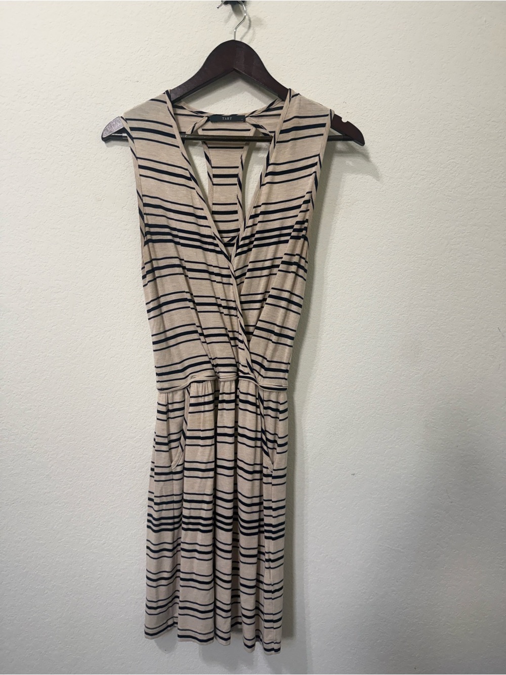 Tart Brand Soft Sleeveless Resort Wrap-Style Dress